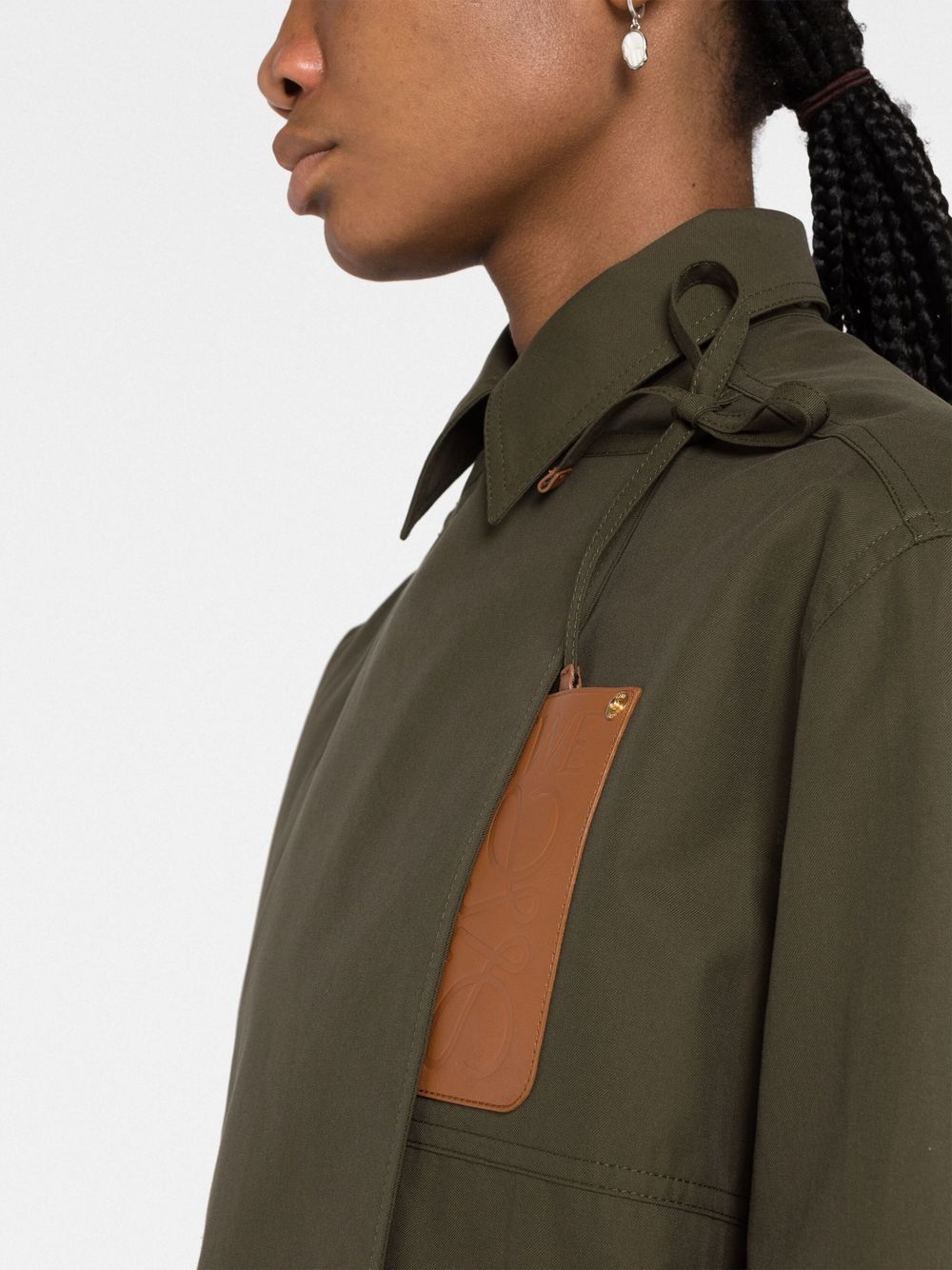 Loewe LOEWE- Cotton Hooded Parka