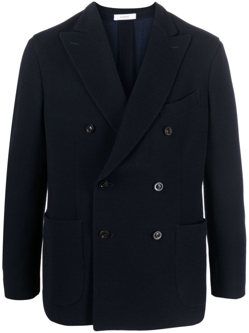 Boglioli BOGLIOLI- Wool Blend Double-breasted Jacket