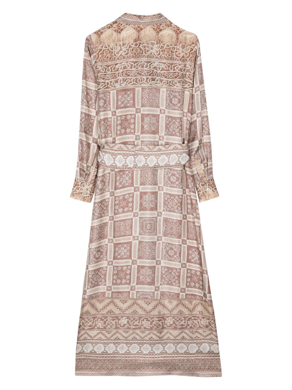 Pierre-Louis Mascia PIERRE-LOUIS MASCIA- Printed Silk Shirt Dress