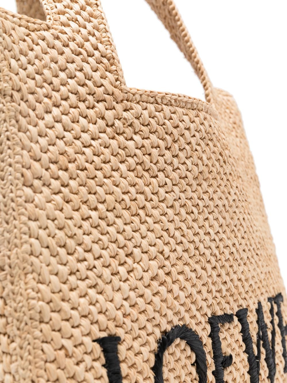 Loewe Paula's Ibiza LOEWE PAULA'S IBIZA- Loewe Font Medium Raffia Tote Bag