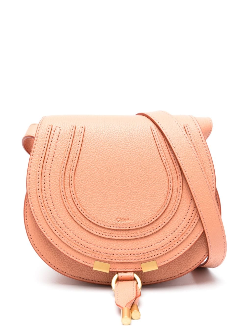 Chloé CHLOÉ- Marcie Small Leather Crossbody Bag