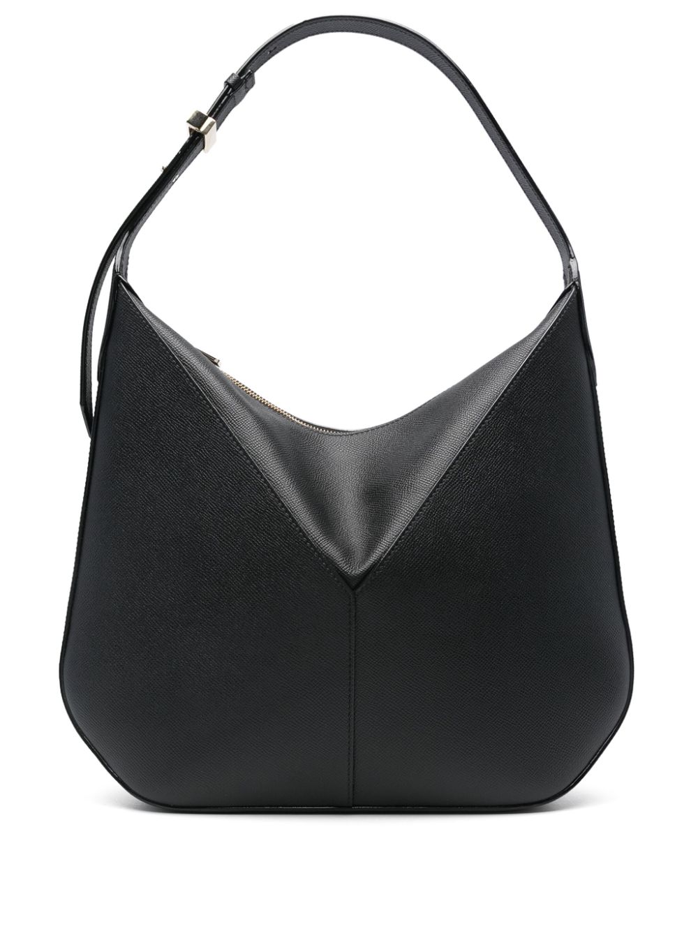 Valextra VALEXTRA- Vivi Small Leather Hobo Bag