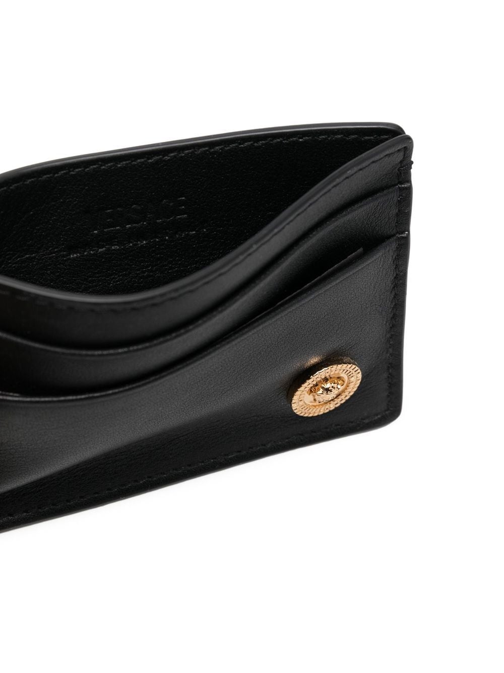 Versace VERSACE- Medusa Leather Credit Card Case