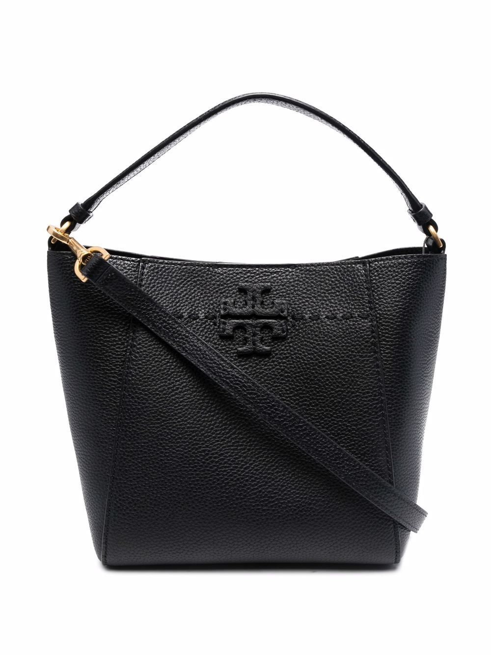 Tory Burch TORY BURCH- Mcgraw Small Leather Bucket Bag