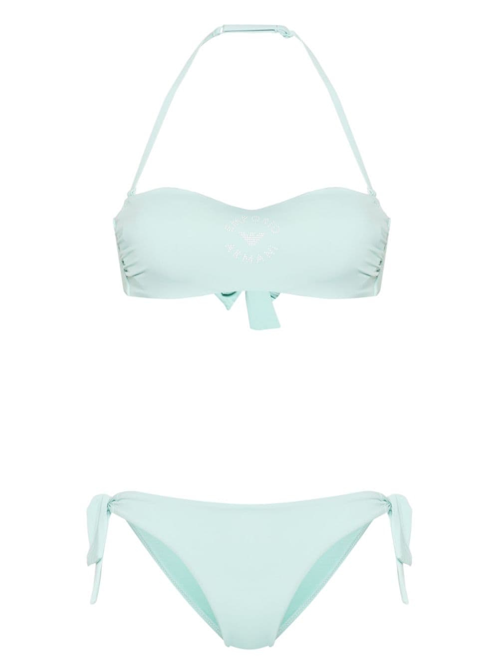 Emporio Armani EMPORIO ARMANI- Padded Beandeau Bikini Set