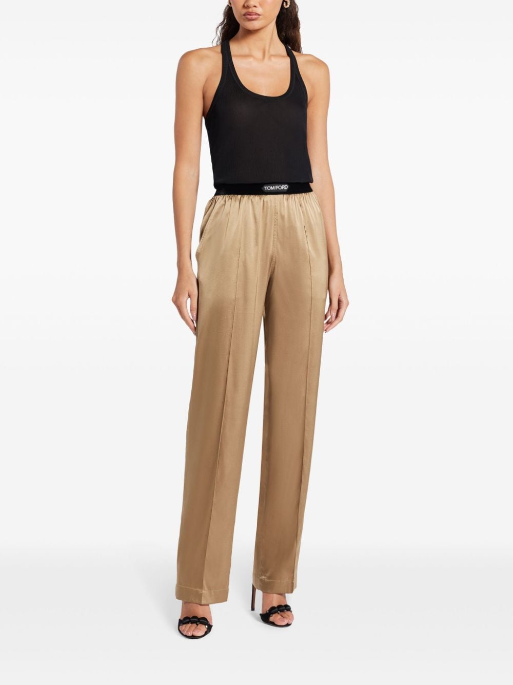 Tom Ford TOM FORD- Satin Silk Pajama Pants