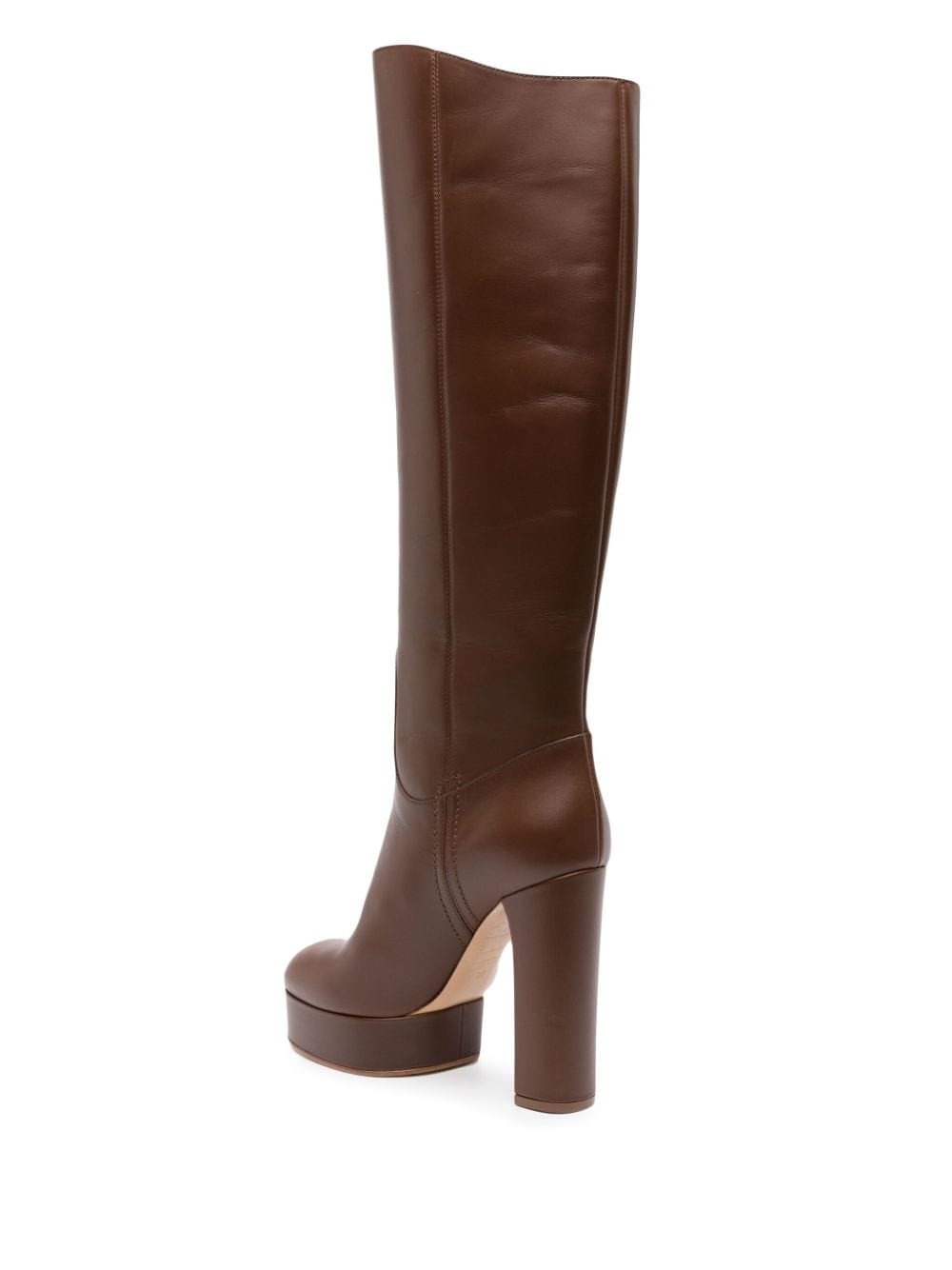 Casadei CASADEI- Betty Leather Heel Boots