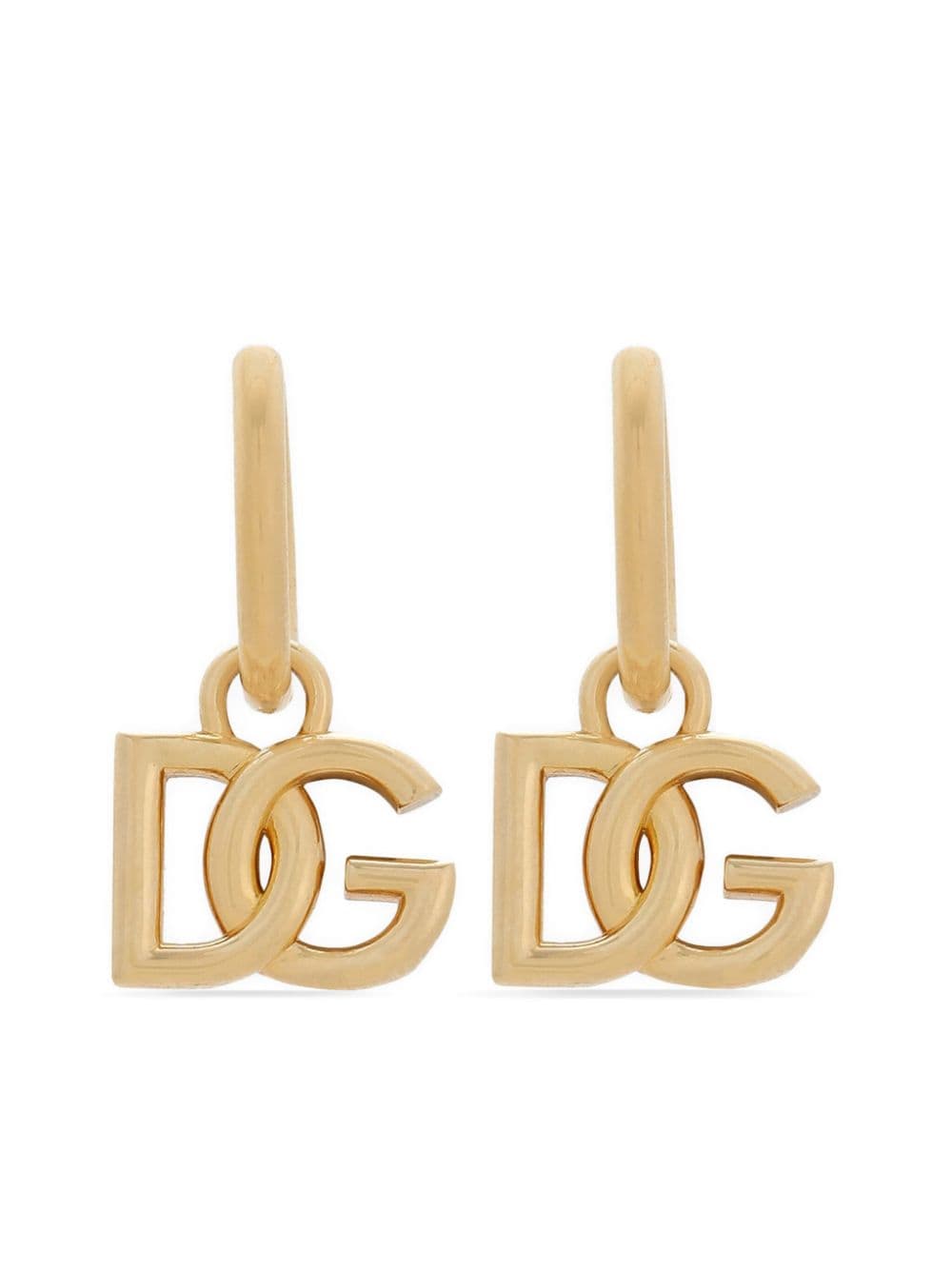 Dolce & Gabbana DOLCE & GABBANA- Dg Logo Creola Earrings