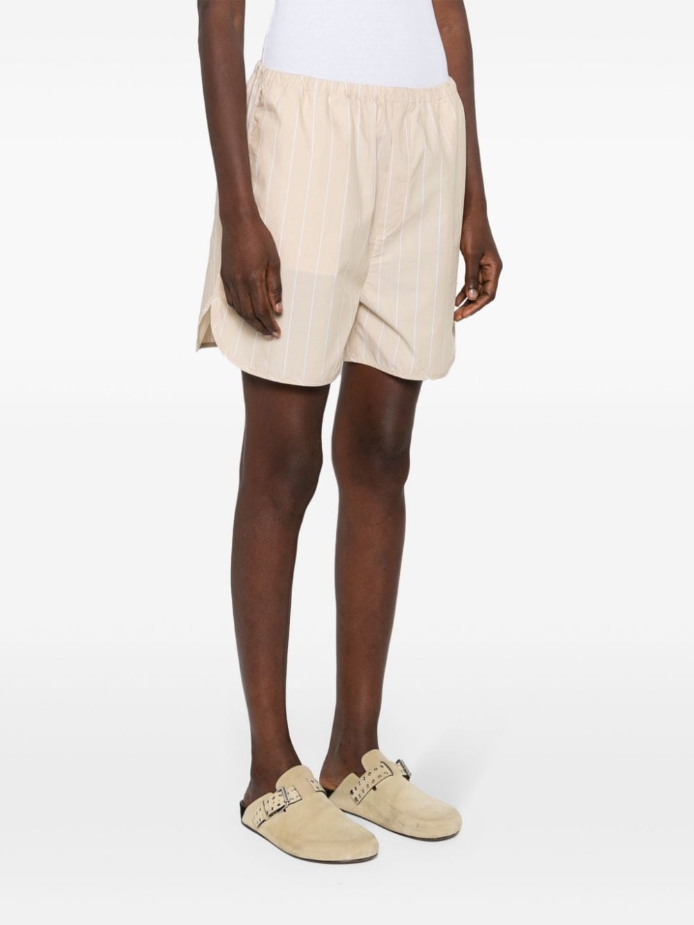 Filippa K FILIPPA K- Striped Drawstring Shorts