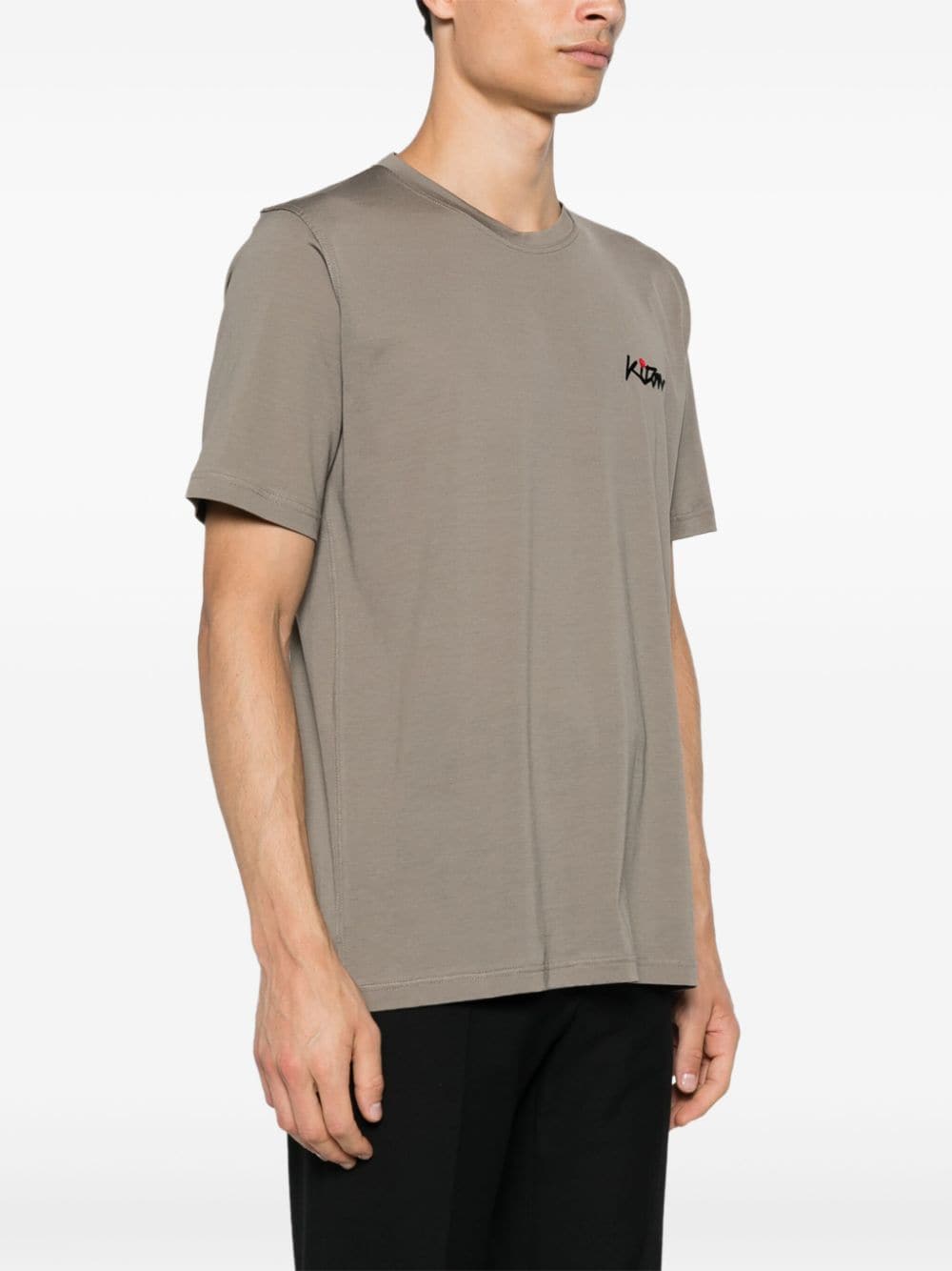 Kiton KITON- Logo Cotton T-shirt