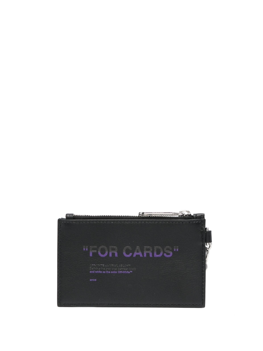 OFF-WHITE OFF-WHITE- Leather Credit Card Case