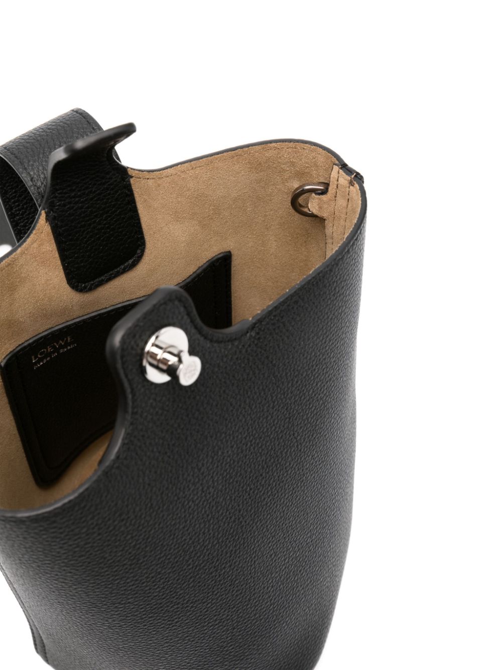 Loewe LOEWE- Pebble Mini Leather Bucket Bag