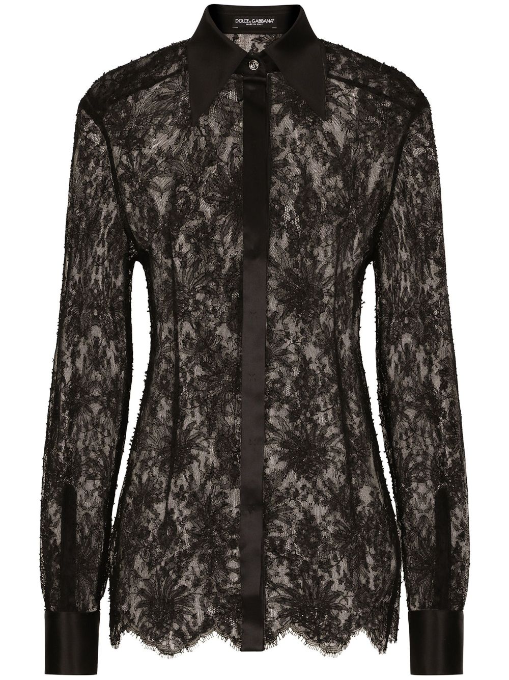 Dolce & Gabbana DOLCE & GABBANA- Lace Shirt