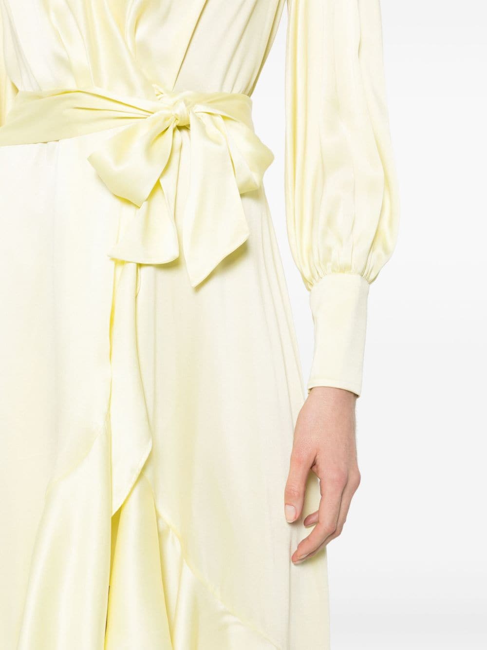 Zimmermann ZIMMERMANN- Silk Wrap Midi Dress