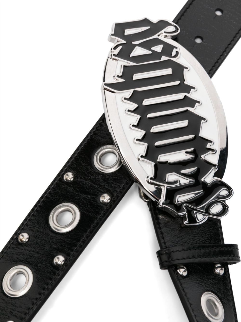 Dsquared2 DSQUARED2- Gothic Logo Leather Belt