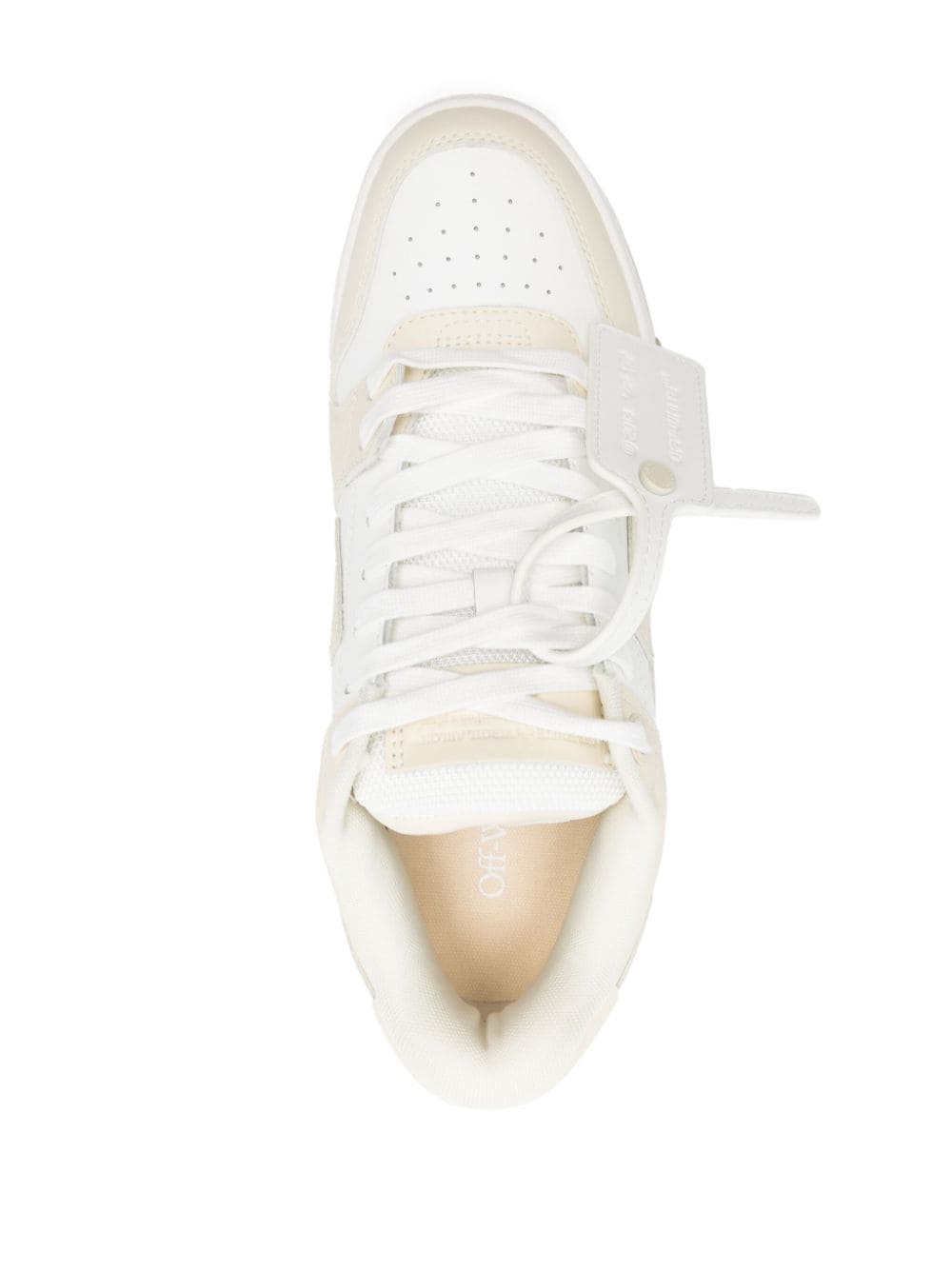 OFF-WHITE OFF-WHITE- Out Of Office Leather Sneakers