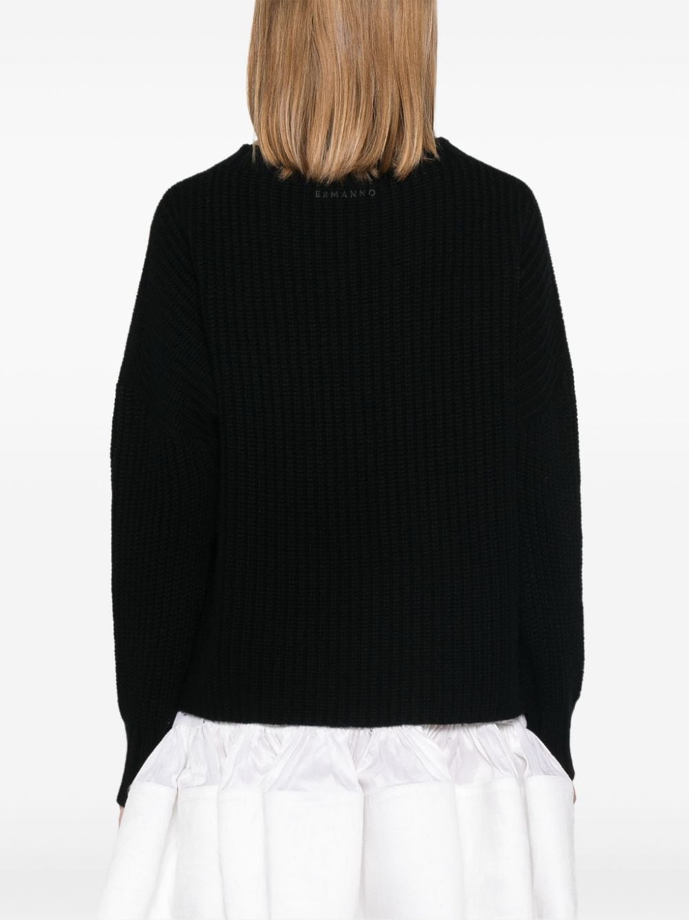 Ermanno ERMANNO- Wool Crewneck Sweater