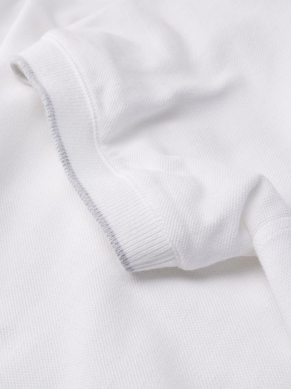 Brunello Cucinelli BRUNELLO CUCINELLI- Logo Cotton Polo Shirt