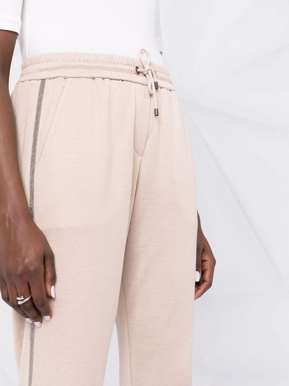 Brunello Cucinelli BRUNELLO CUCINELLI- Cotton And Silk Blend Trousers