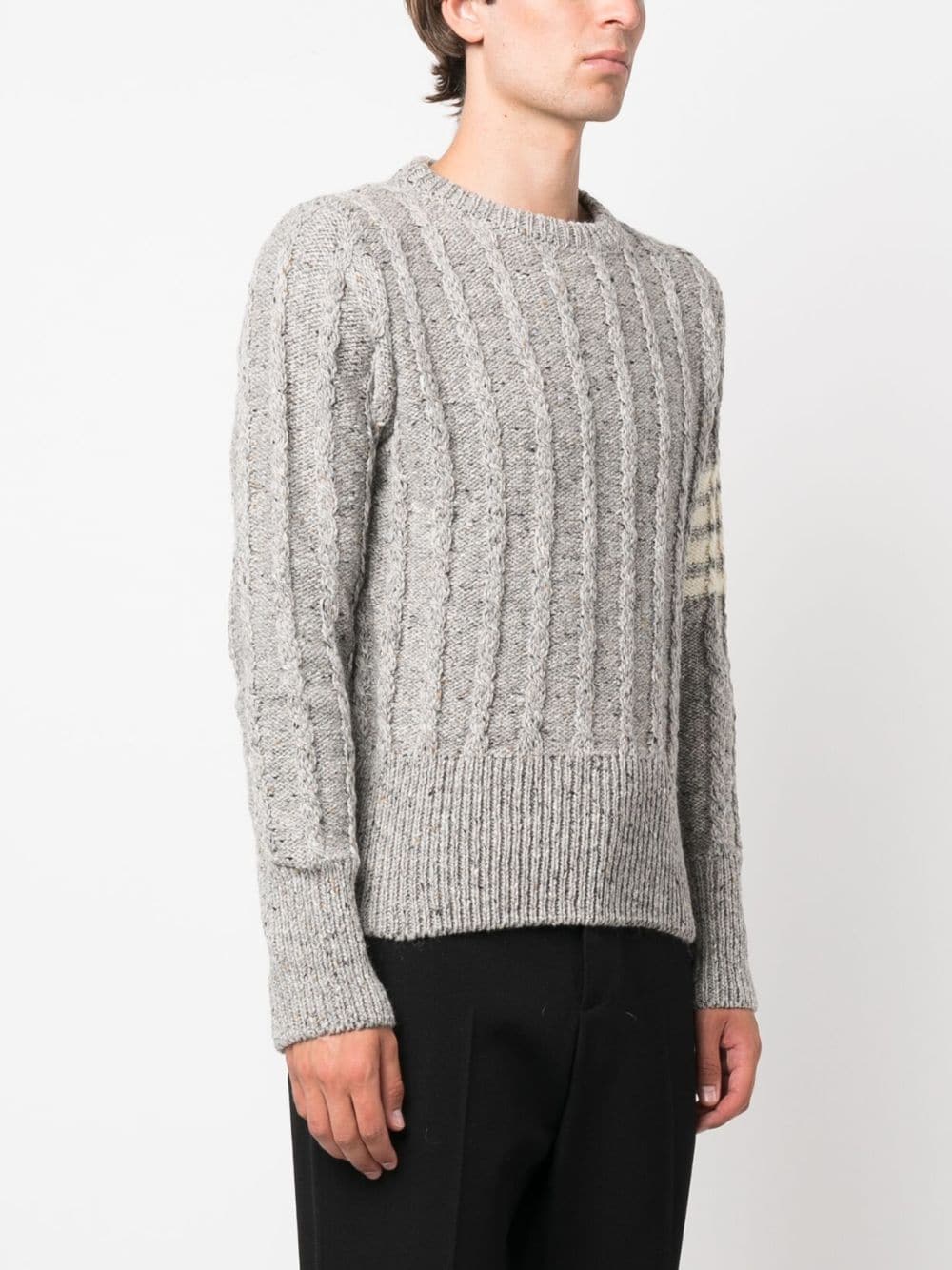 Thom Browne THOM BROWNE- 4-bar Wool Jumper