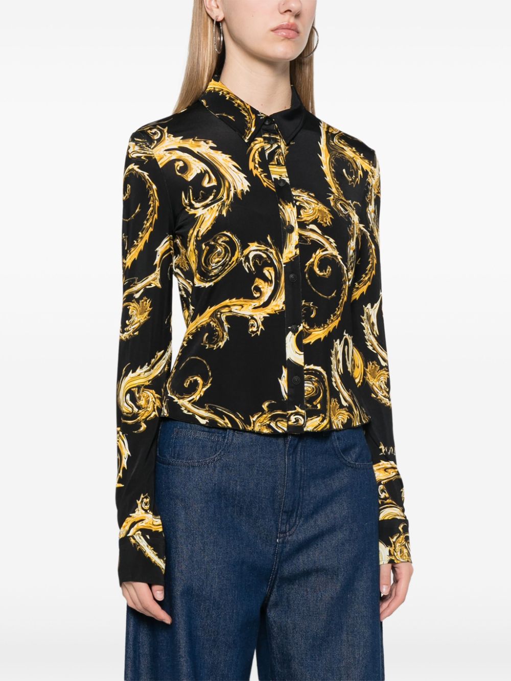 Versace Jeans Couture VERSACE JEANS COUTURE- Organzino Shirt