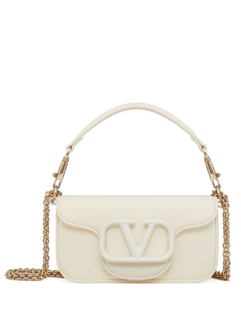 VALENTINO GARAVANI VALENTINO GARAVANI- Locò Small Leather Shoulder Bag