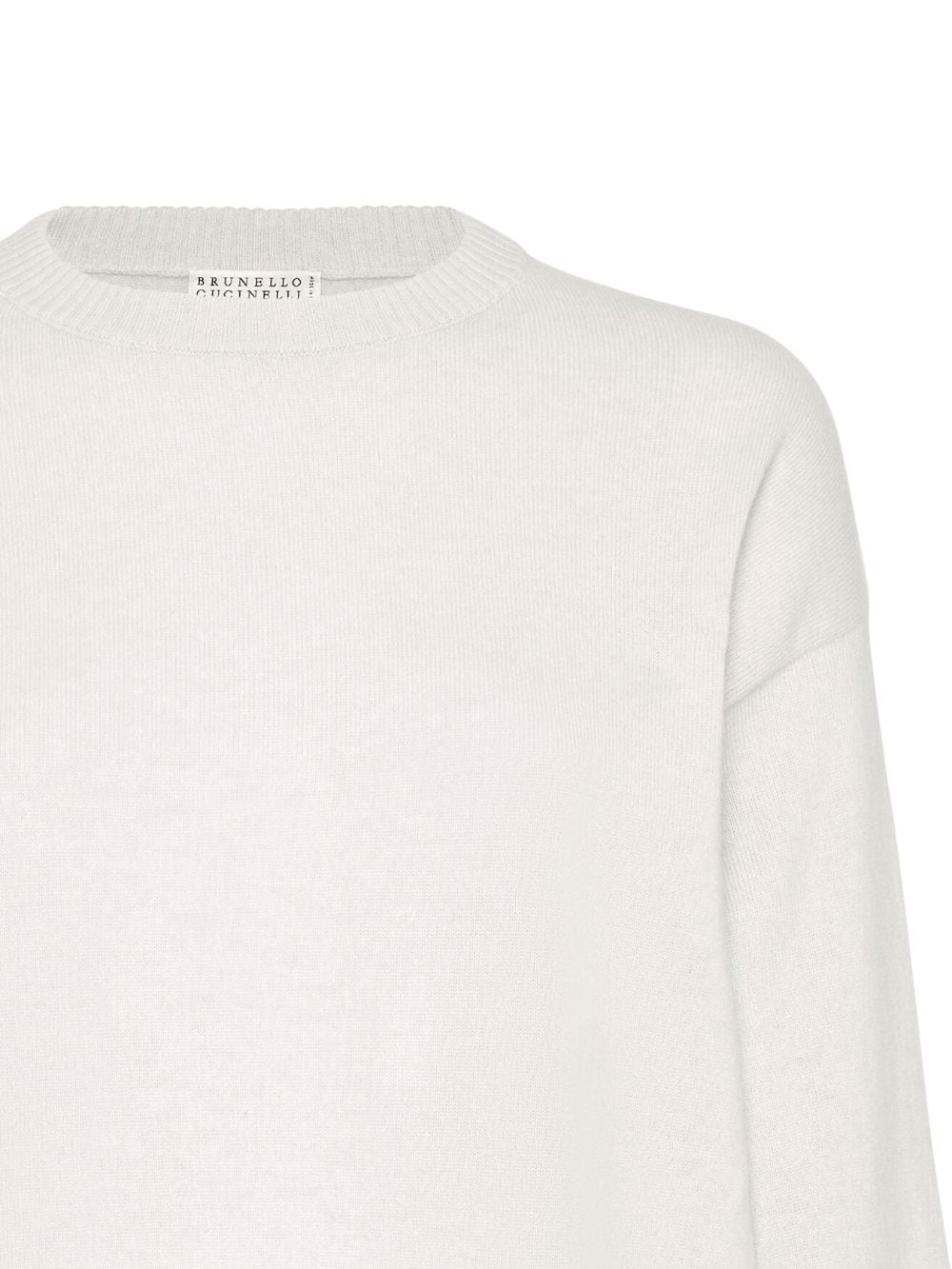 Brunello Cucinelli BRUNELLO CUCINELLI- Cashmere Sweater With Shiny Details