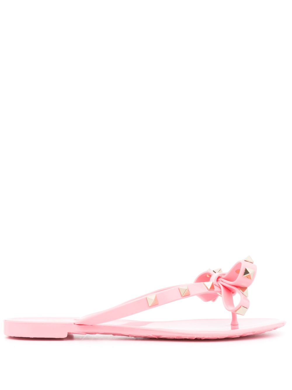 VALENTINO GARAVANI VALENTINO GARAVANI- Rockstud Rubber Thong Sandals