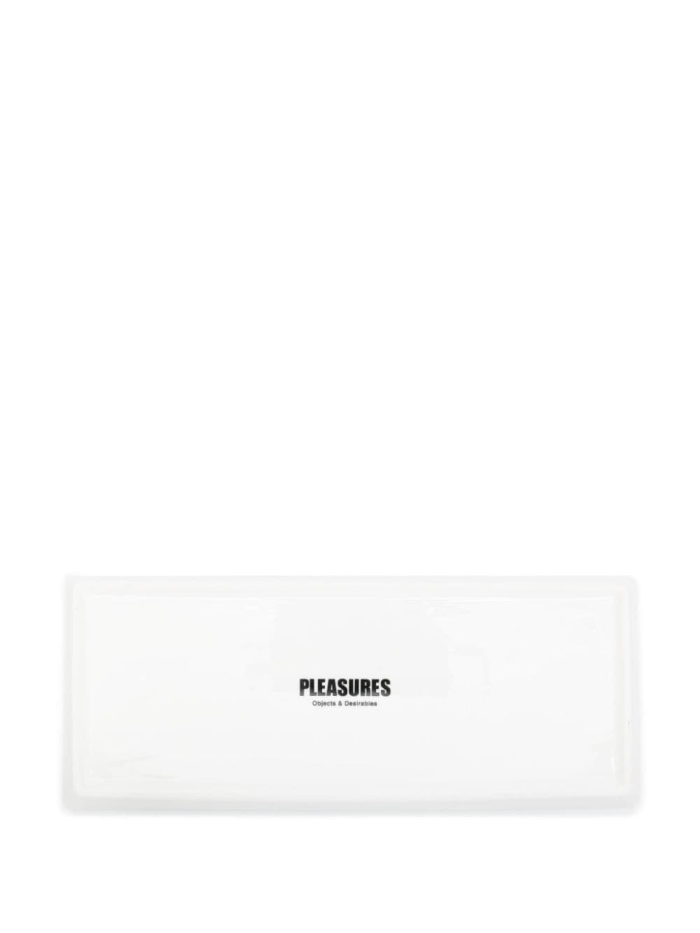 Pleasures PLEASURES- Logo Ceramic Tray