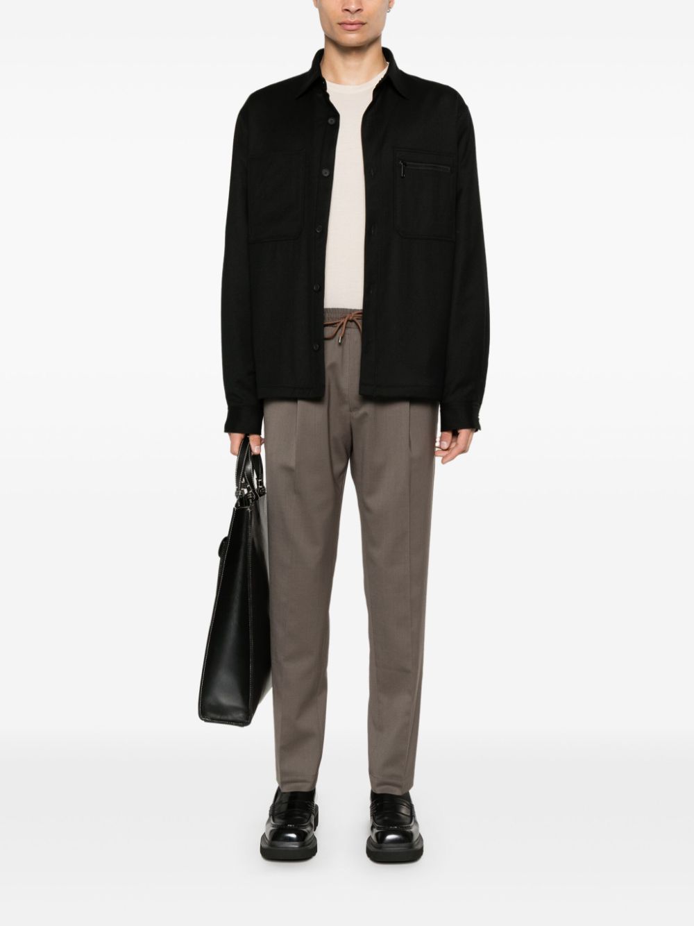 zegna ZEGNA- Wool Shirt