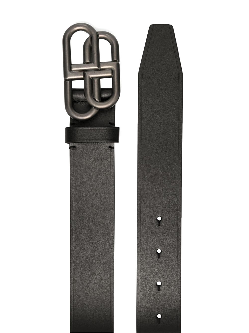 Balenciaga BALENCIAGA- Bb Leather Belt