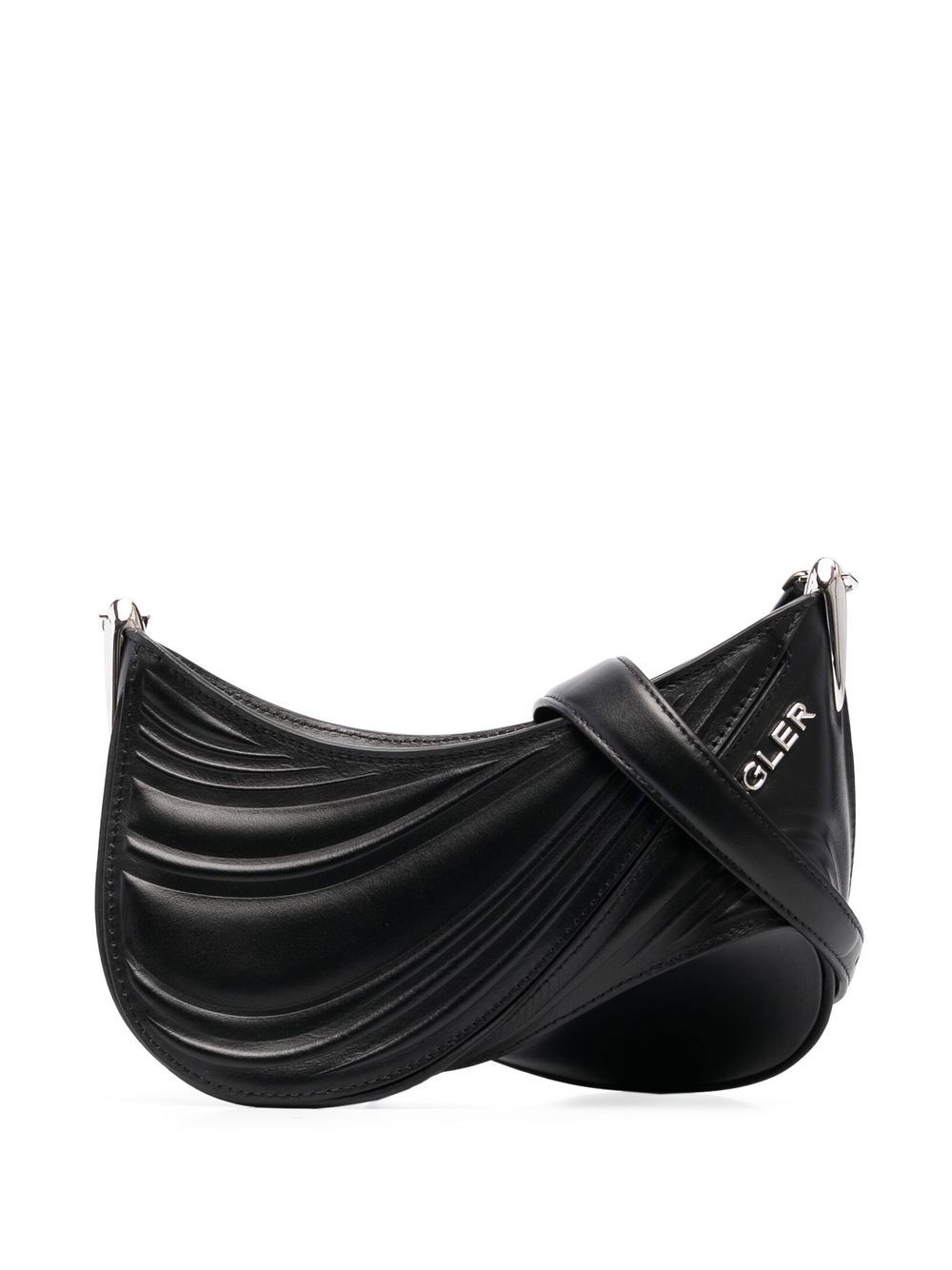 Mugler MUGLER- Spiral Curve 01 Small Shoulder Bag