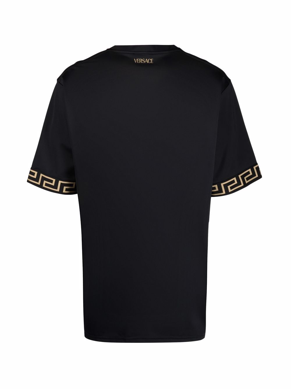 Versace VERSACE- Sporty T-shirt With Logo Greca Details