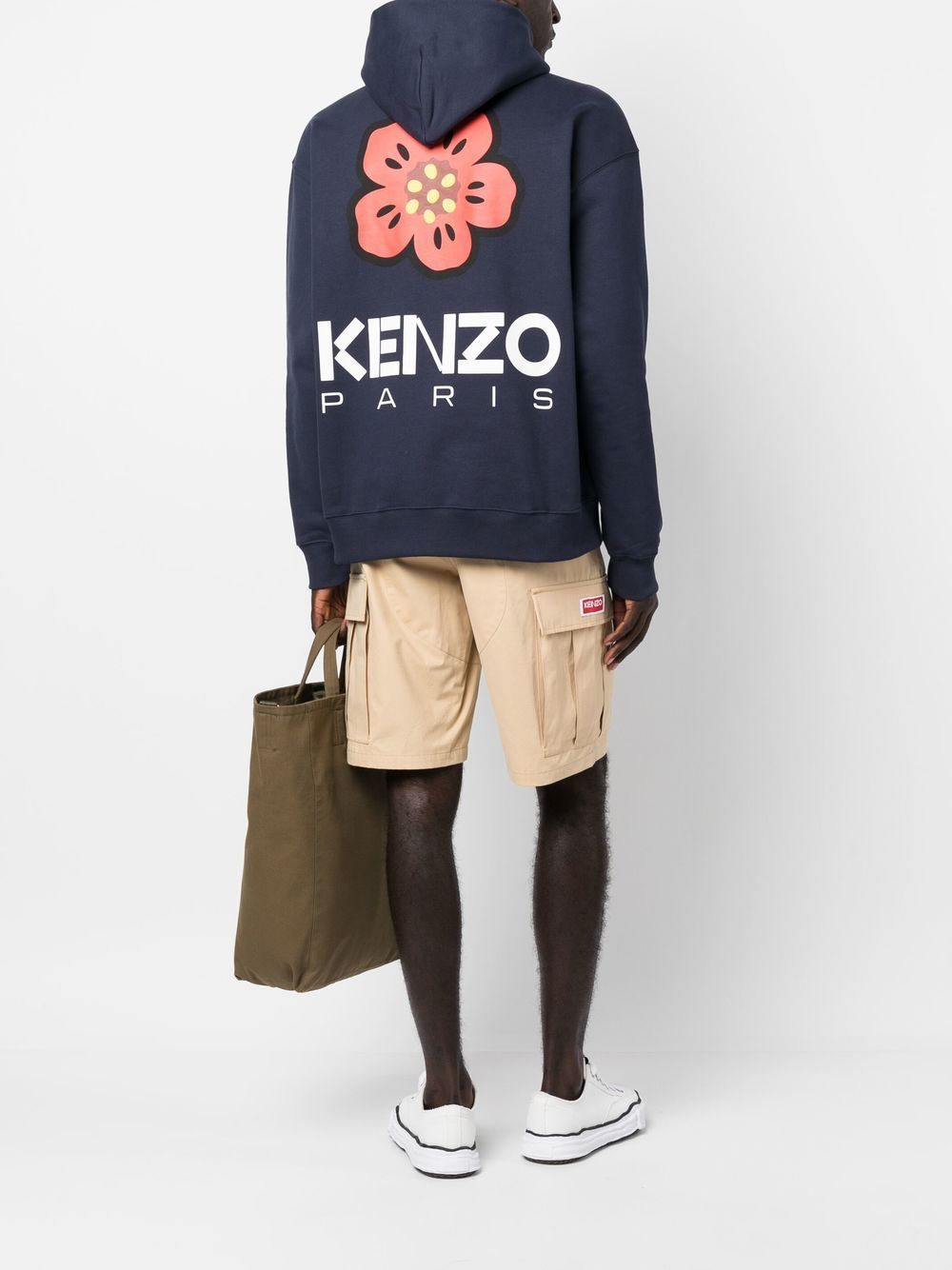 Kenzo KENZO- Boke Flower Cotton Hoodie