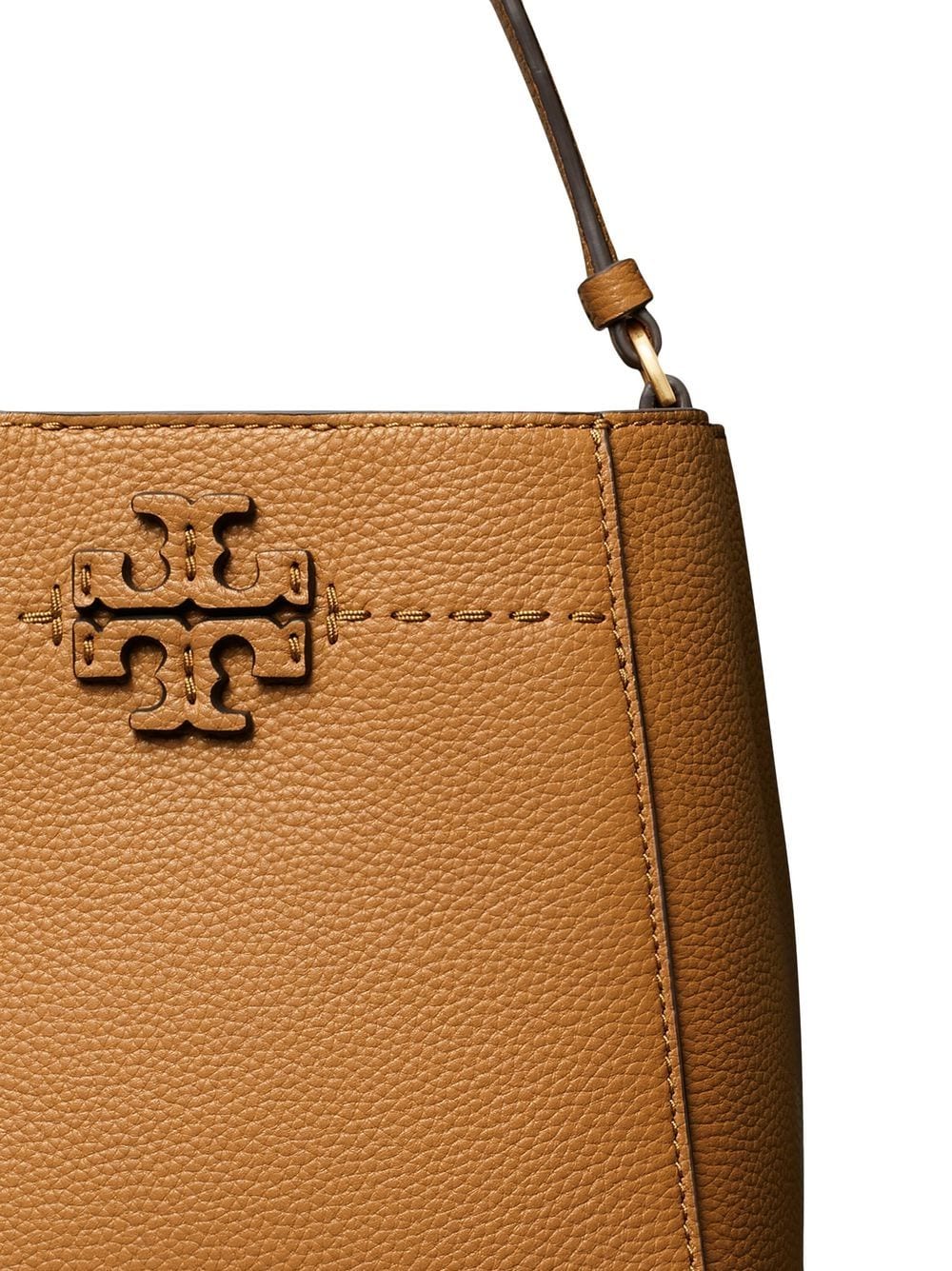 Tory Burch TORY BURCH- Mcgraw Small Leather Bucket Bag