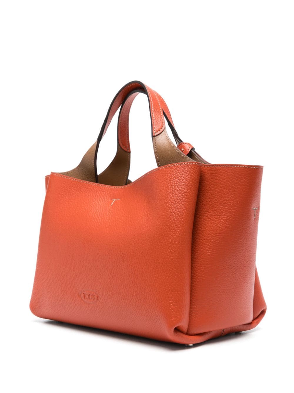 Tod's TOD'S- T Timeless Mini Leather Tote Bag