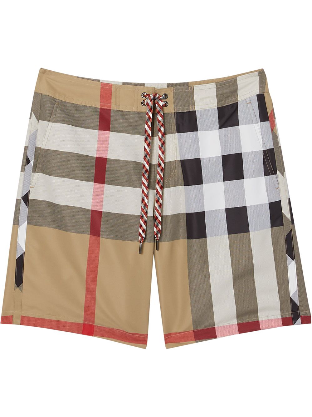 Burberry BURBERRY- Check Motif Swim Shorts