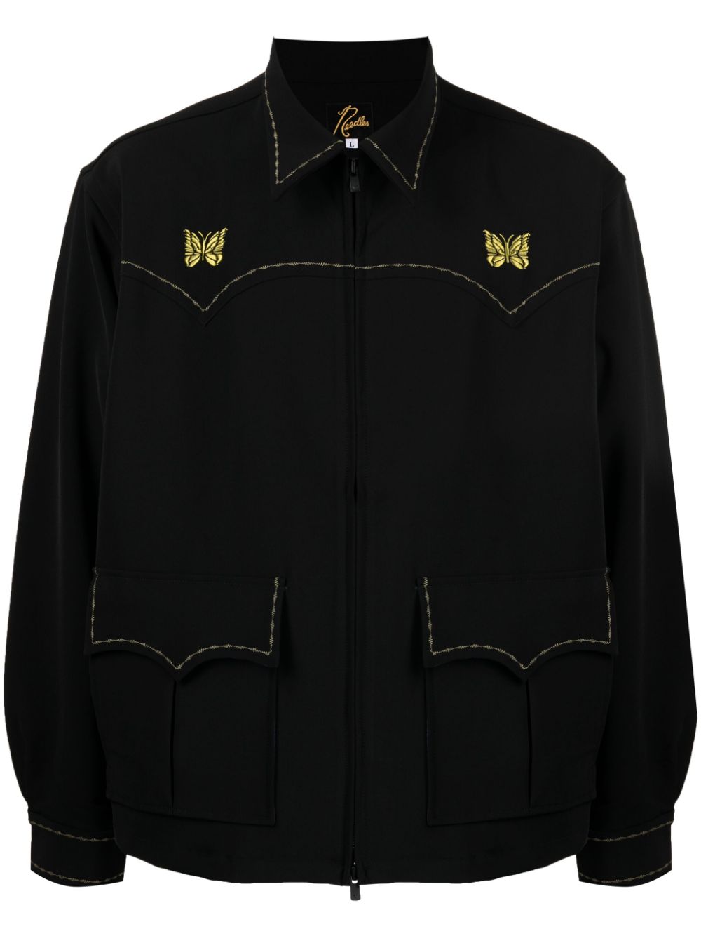 NEEDLES NEEDLES- Jacket With Graphics