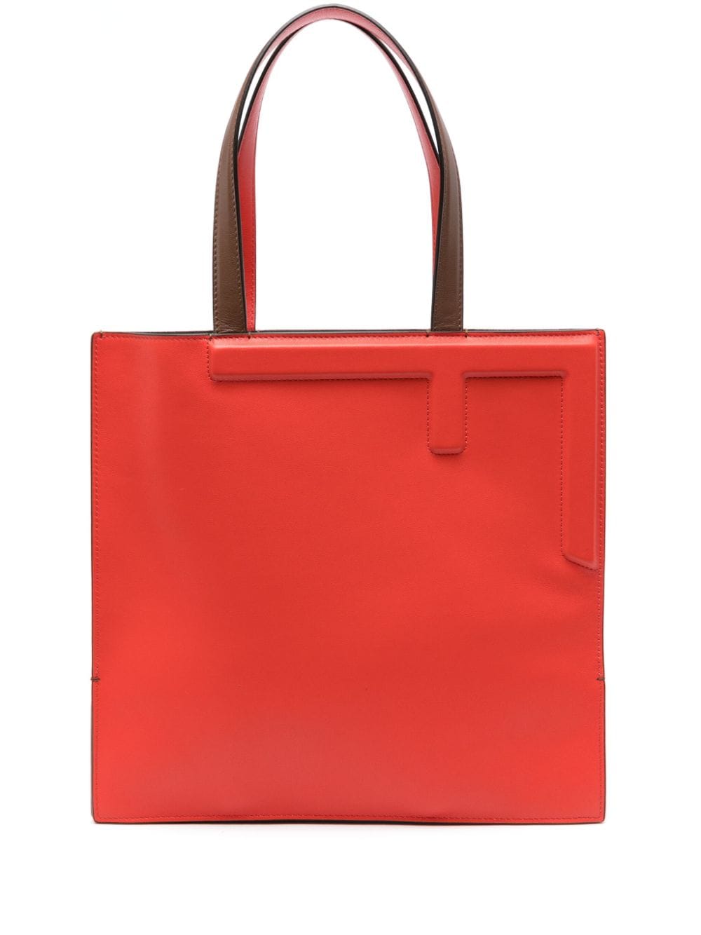 FENDI FENDI- Fendi Flip Medium Leather Tote