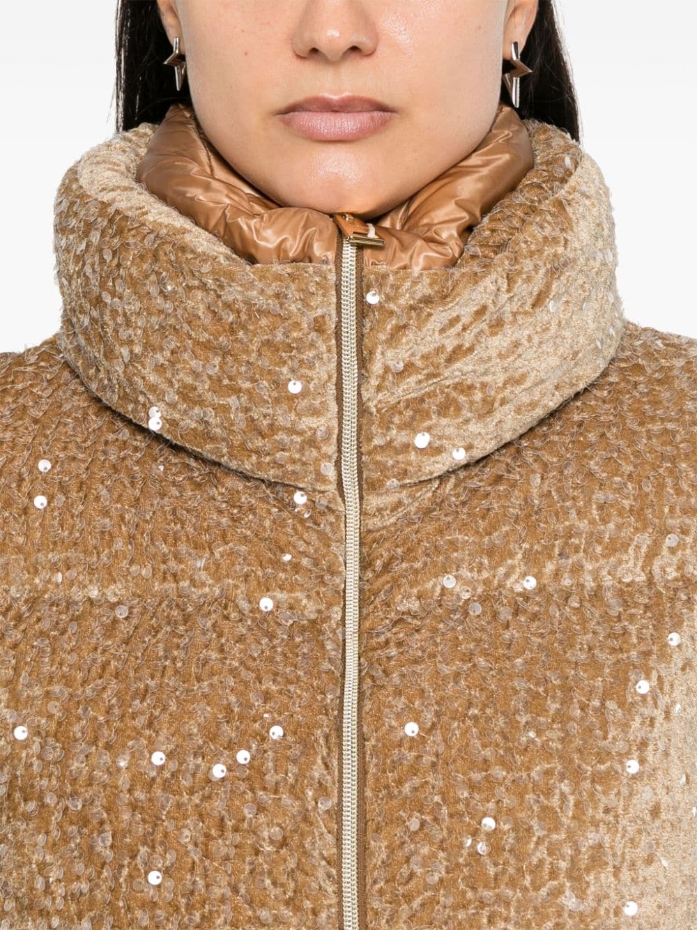 Herno HERNO- Sequined Down Vest