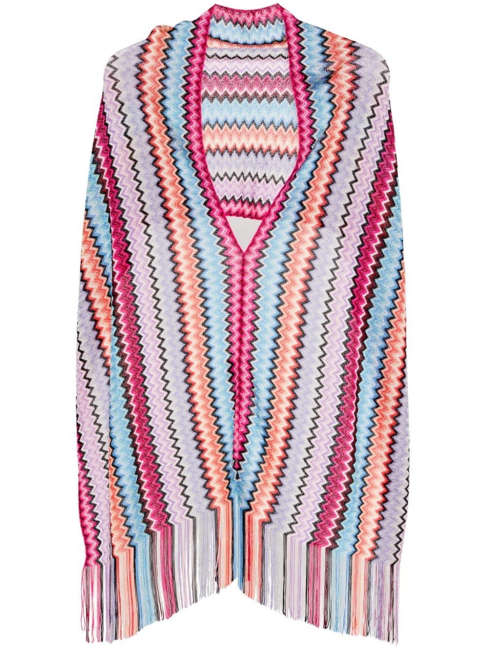 Missoni MISSONI- Fringed Poncho