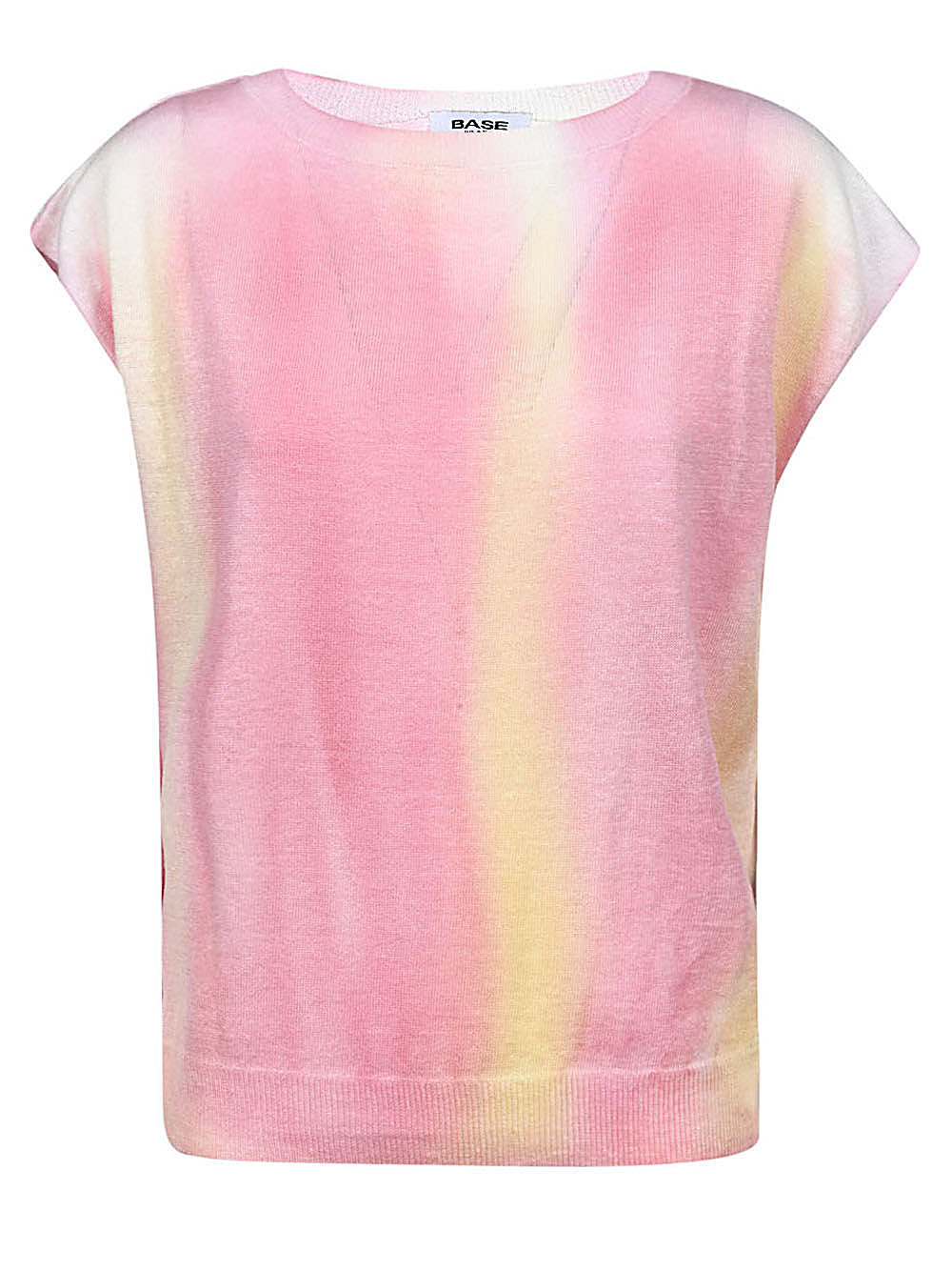 Base BASE- Tie-dye Shortsleeves Top