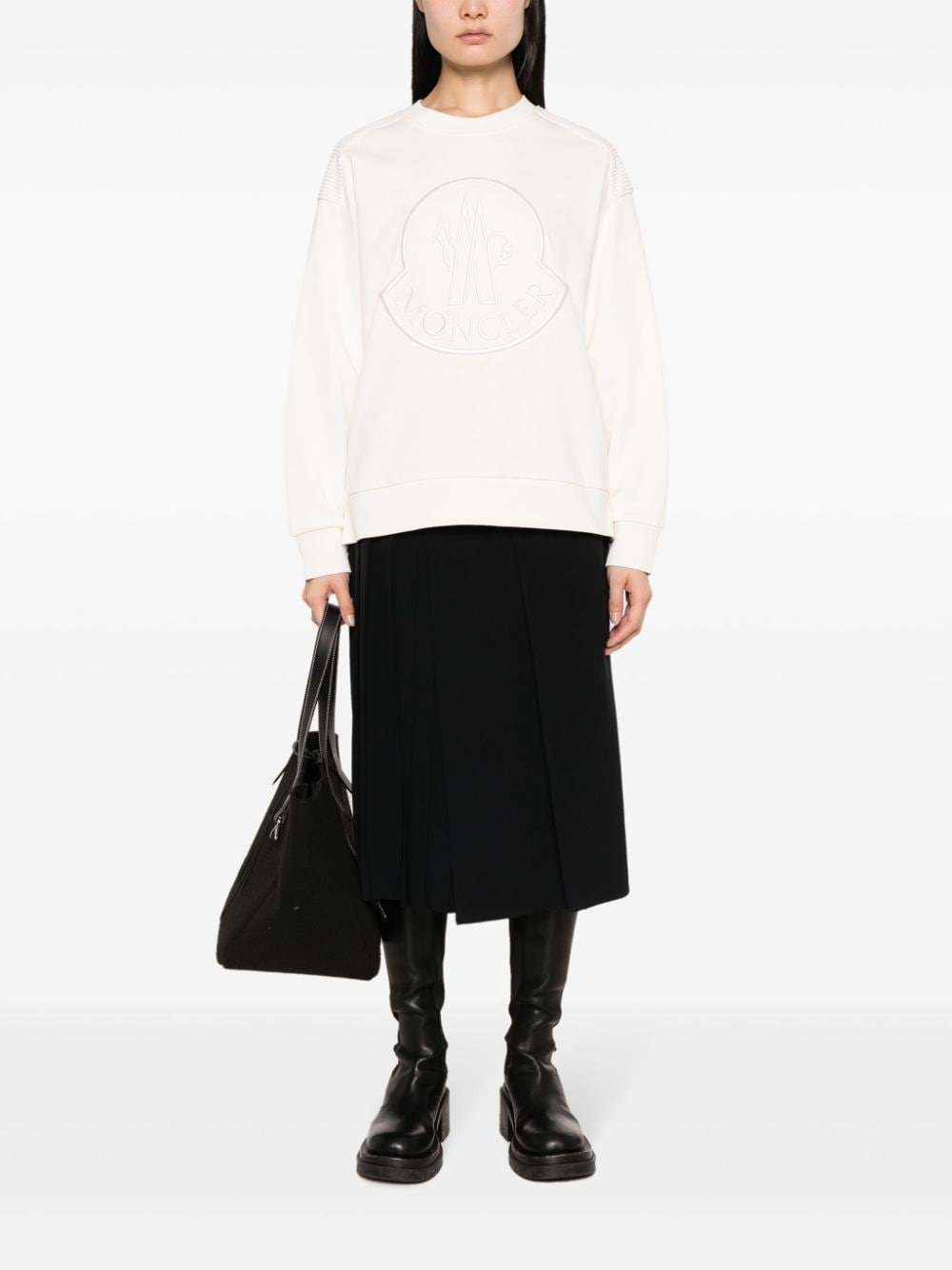 Moncler MONCLER- Logo Cotton Sweatshirt