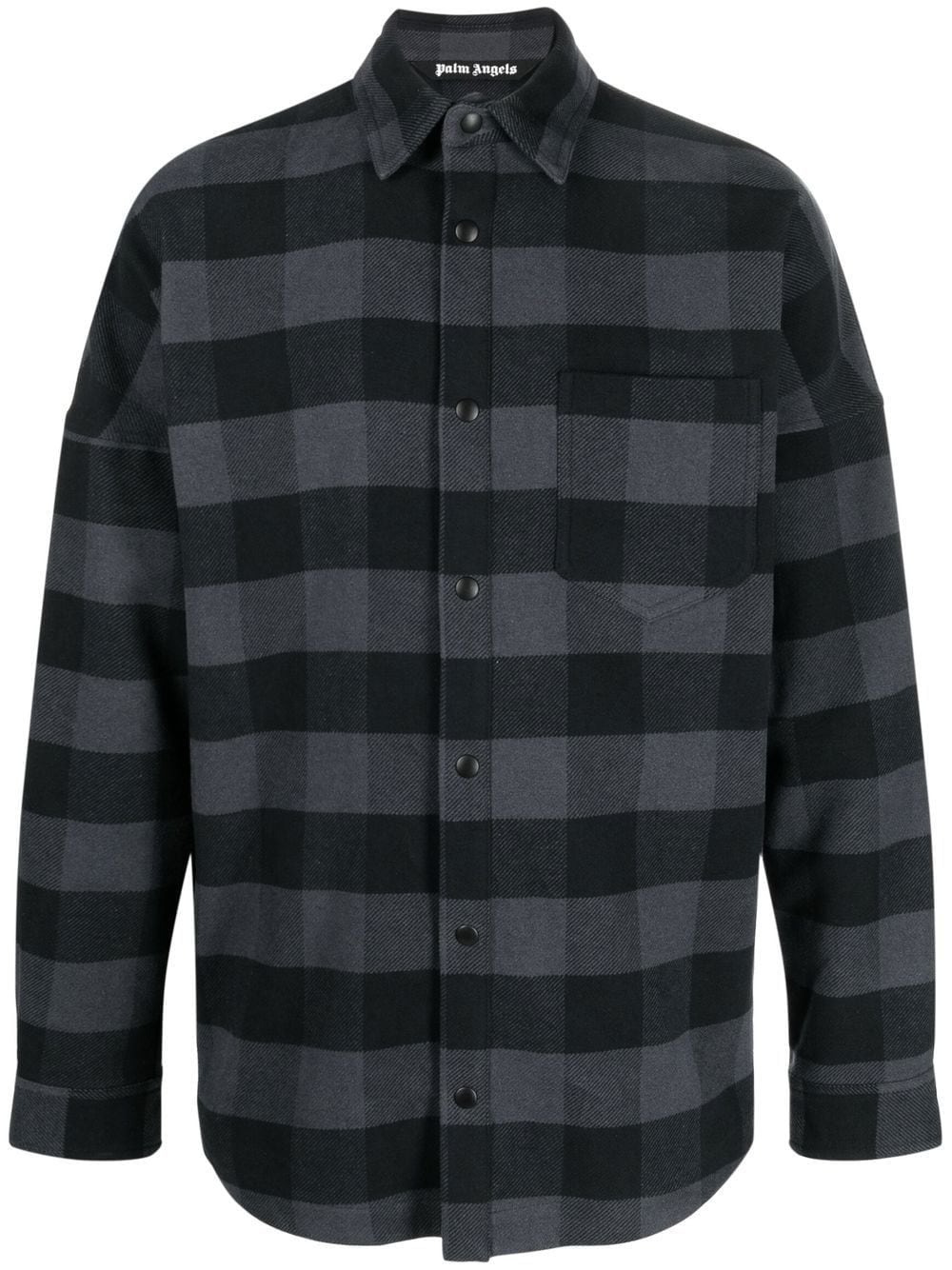 PALM ANGELS PALM ANGELS- Checked Cotton Overshirt