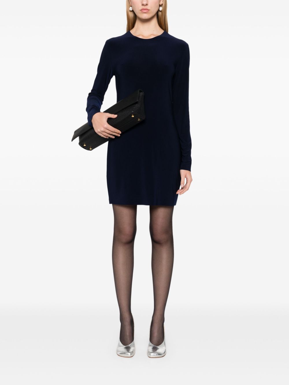 Norma Kamali NORMA KAMALI- Crewneck Mini Dress