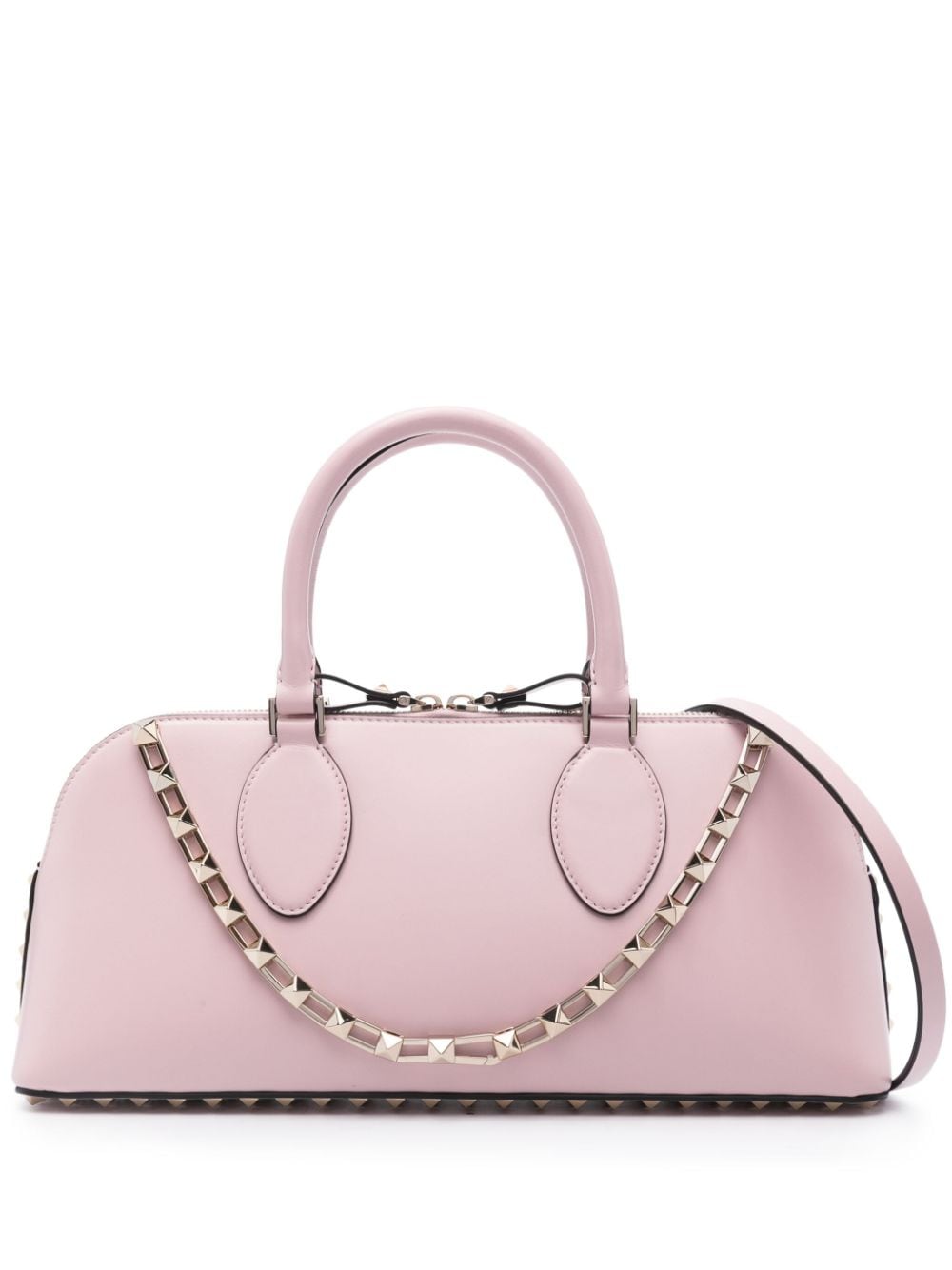 VALENTINO GARAVANI VALENTINO GARAVANI- Rockstud Leather Duffle Bag