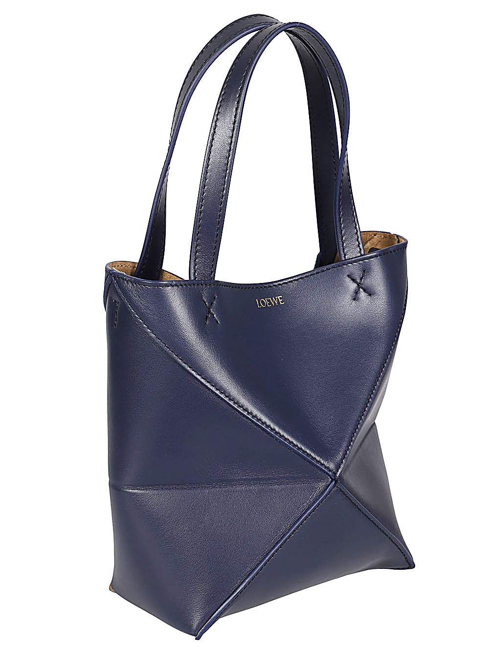 Loewe LOEWE- Puzzle Fold Mini Leather Tote Bag