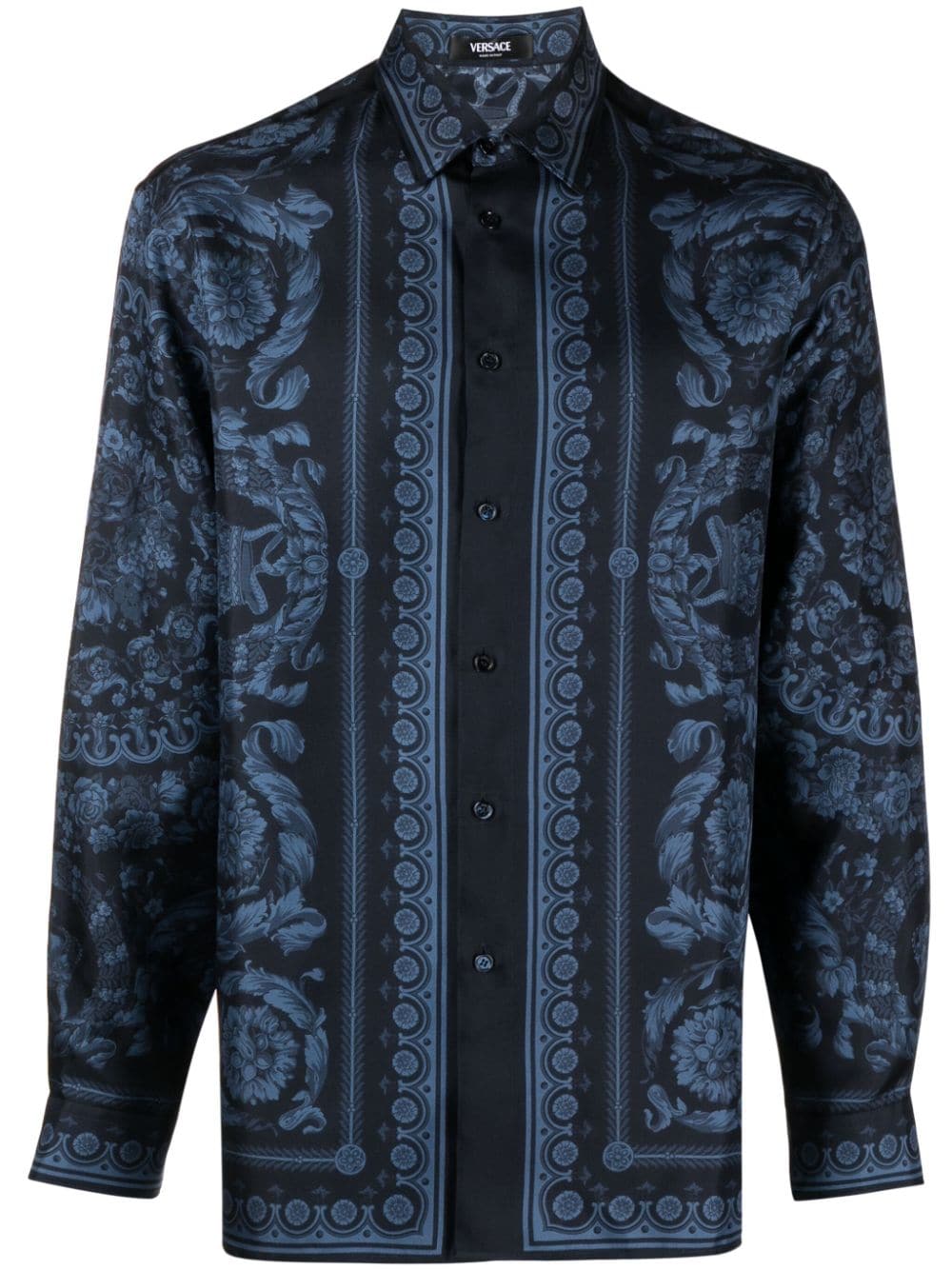 Versace VERSACE- Barocco Print Silk Shirt