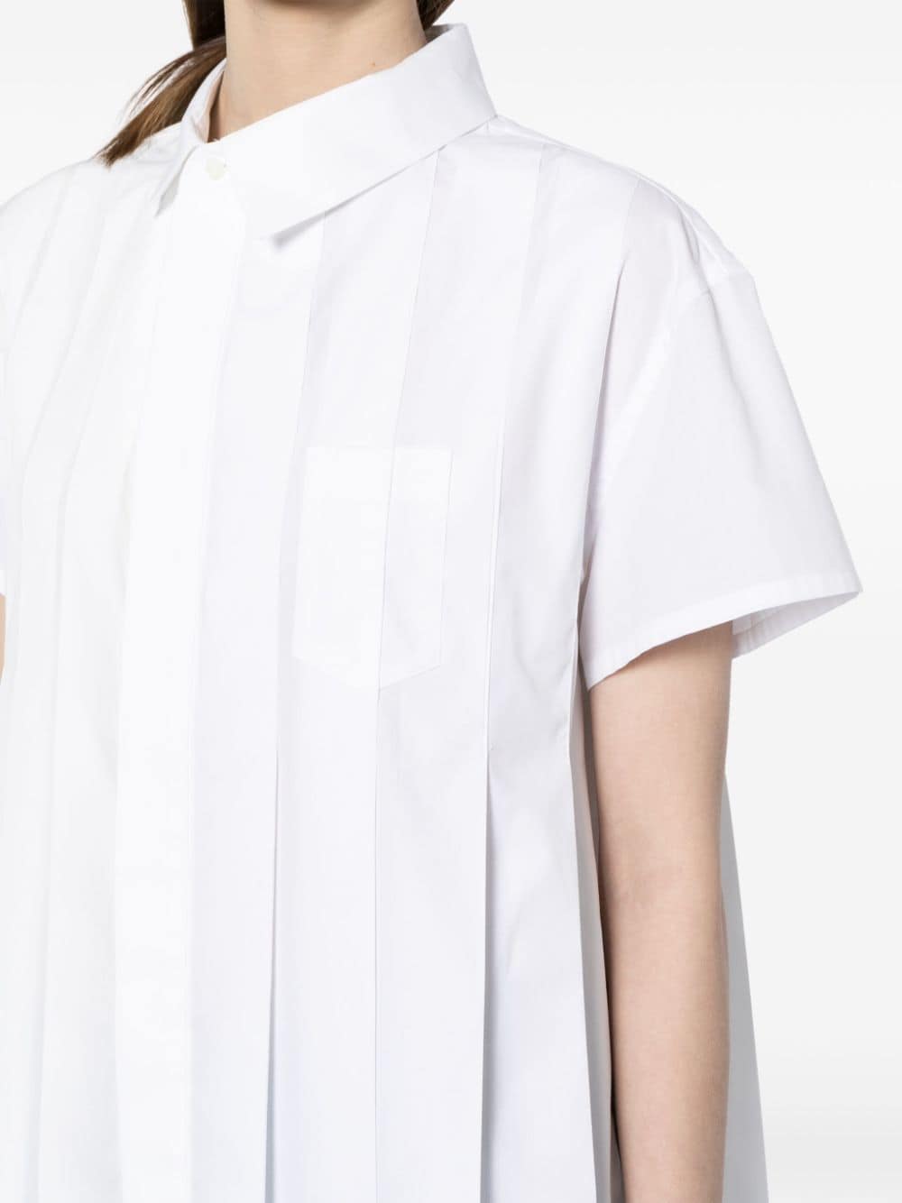 Sacai SACAI- Pleated Shirt