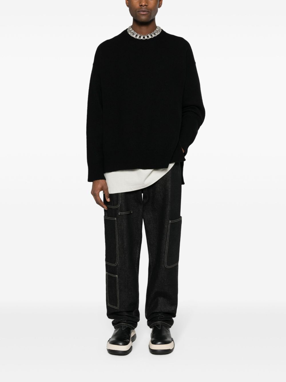 Jil Sander JIL SANDER- Logo Sweater